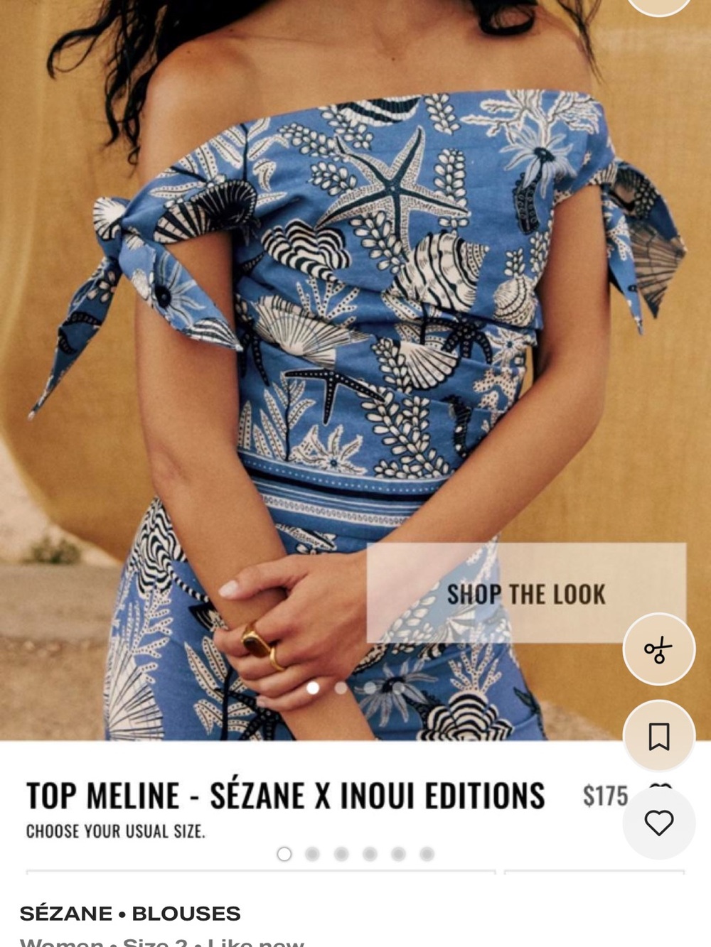 SEZANE MELINE TOP